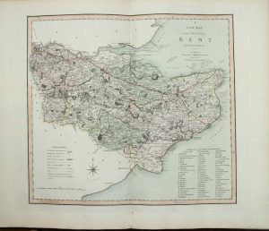 Smith's New English Atlas Being a Complete Set of County Maps, Divided into hundreds On which are delineated all the Direct and Cross Roads ...