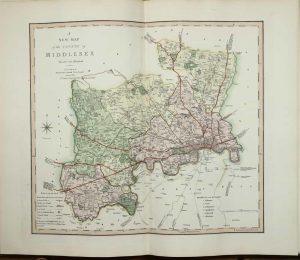 Smith's New English Atlas Being a Complete Set of County Maps, Divided into hundreds On which are delineated all the Direct and Cross Roads ...