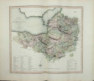 Smith's New English Atlas Being a Complete Set of County Maps, Divided into hundreds On which are delineated all the Direct and Cross Roads ...