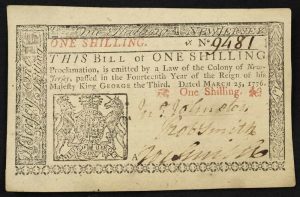 One Shilling