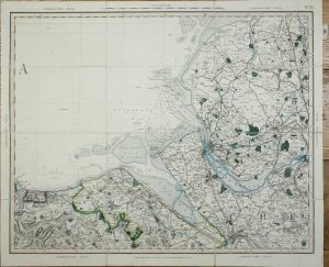 Cary's Improved Map of England & Wales, with a Considerable Portion of Scotland, Planned Upon a Scale of Two Statute Miles to One Inch