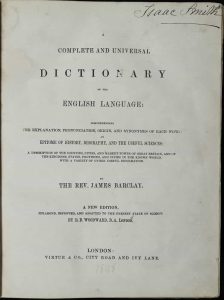 A Complete and Universal Dictionary