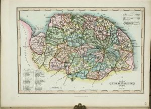 Wallis's Second & Superior British Atlas Containing a Complete Set of County Maps Divided into Hundreds