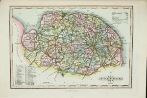 Wallis's Second & Superior British Atlas Containing a Complete Set of County Maps Divided into Hundreds