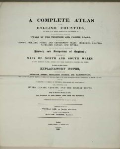 A Complete Atlas of the English Counties, Divided into their Respective Hundreds &c.