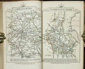 Cary's Traveller's Companion, or, a Delineation of the Turnpike Roads of England and Wales. [Bound with] Cary's New Itinerary: or, an Accurate Delineation of the Great Roads