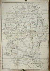 A Topographical Map of Wiltshire on a scale of 2 inches to a mile, from an Actual Survey, by John Andrews & Andrew Dury