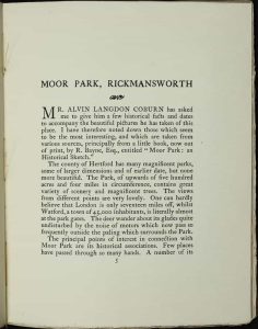 Moor Park; Rickmansworth