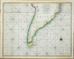 A Chart of South America from the River Real to Cape Horn