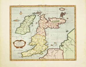 Tab. I. Europae, Continens Albion, Britanniam, et Hiberniam ...