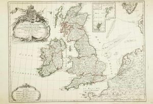 Les Isles Britanniques Comprenant les Royaumes d'Angleterre, d'Ecosse, et d'Irlande