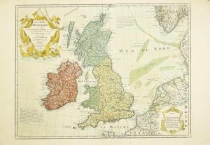 Les Isles Britanniques ou sont le Royaumes d'Angleterre ...