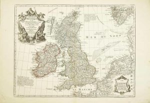 Les Isles Britanniques ou sont le Royaumes d'Angleterre ...