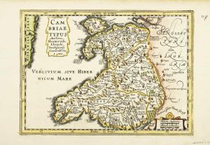 Cambriae Typus Auctore Humeredo Lhuydo, Denbigiense Cambrobritanno