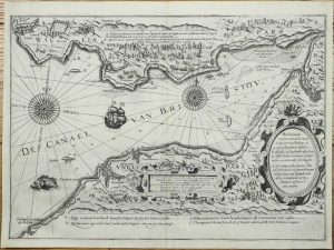 A description of th famous Chanell of Bristou as it is situated between Wals countrey and England, with all the circumstances of the situation, distances and courses