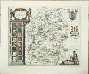 Wiltonia sive Comitatus Wiltoniensis; Anglis Wil Shire