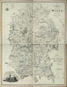 Map of the County of Wilts, from Actual Survey, made in the Years 1819 & 1820 by C. & I. Greenwood