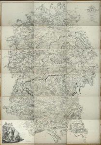 A Topographical Map of the County of Wilts. Describing the Seats of the Nobility and Gentry, Turnpike and Cross Roads, Canals, etc.