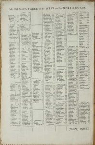 (A set of word maps of the roads of England and Wales)