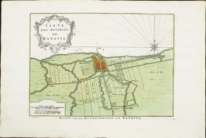 Carte des Environs de Batavia