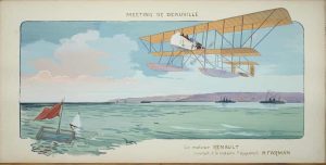 Meeting de Deauville. Le Moteur Renault conduit à la victoire l'appareil M. Farman