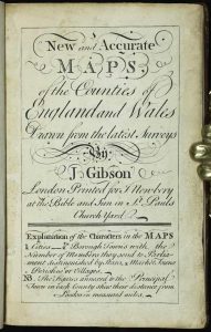 New and Accurate Maps, of the Counties of England and Wales