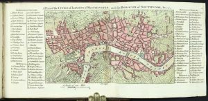 A Collection of Plans of the Principal Cities; of Great Britain and Ireland: with Maps of the Coast of the said Kingdoms; Drawn from the most Accurate Surveys; In particular, those taken by the late Mr. J. Rocque ...