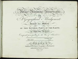 Atlas Minimus Universalis or A Geographical Abridgement ...