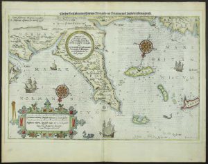 Chartae orarum marinarum partim Normandiae, partim Britanniae, et insularu circa eas sitarum ...