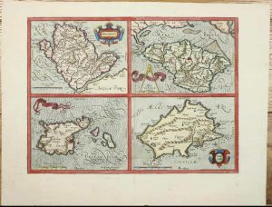 Anglesey, Wight Vectis Olim, Jarsay and Garnesay