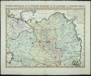 Carte Nouvelle de la Grande Tartarie ou de L'Empire du Grand Cham