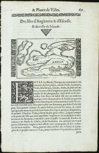 Des Ifles d'Angleterre & d'Efcoffe & de celle de Irlandt