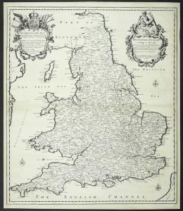 Itinerarium Angliae or a Map of Roads, Wherein are Contained all the Road Waies And the Principall Cross Roads ...