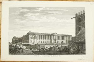 Vue de la Grande Colonnade du Louvre