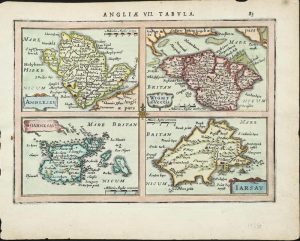 Anglesey/ Wight ol: Vectis/ Garnesay/ Jarsay