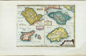 Anglesey/ Wight, Vectis olim/ Garnesay/ Jarsay