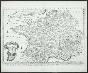 A Generall Mapp of the Kingdom of France
