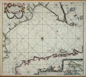 Pascaert van de Canael Tusschen Engelandt en Vrancryck, van Cales tot C. de la Hagu, als meede van Doever tot Poorlant met alle Humme Havens, diepte en droogte, feer naukeurigh op gestelt en van veel souten Verbeetert. t'Amsterdam by lohannus van Keulen aen de Nieuwe brugh