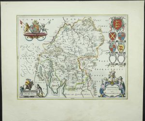 Westmoria Comitatus; Anglice Westmorland