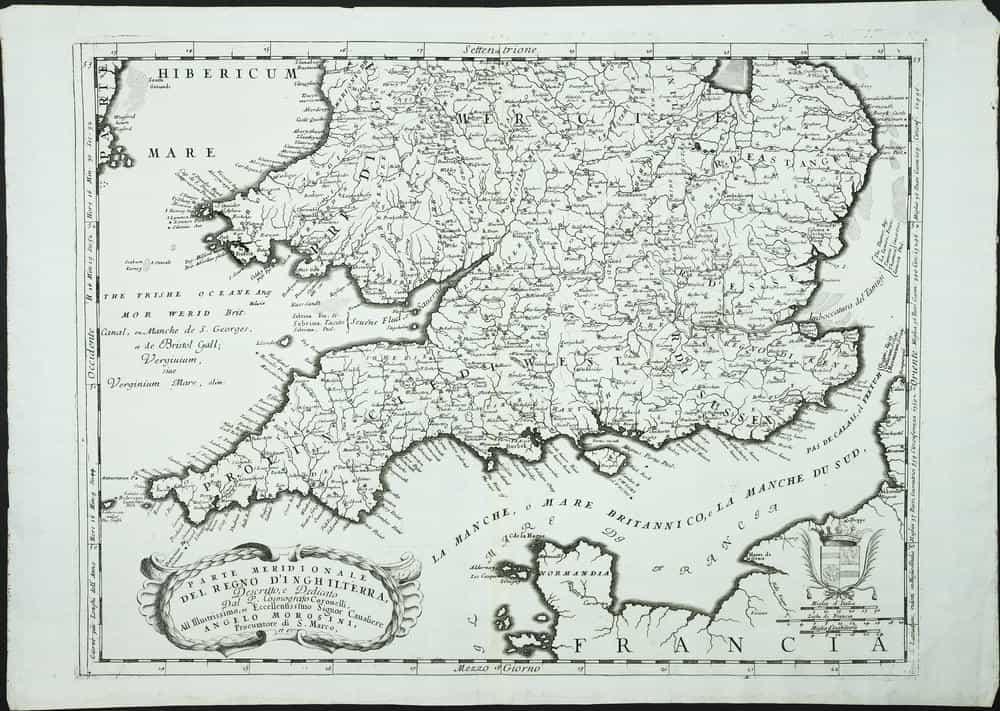 Rare maps of British Isles
