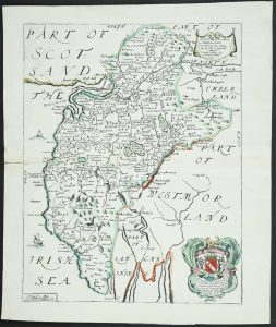 A Generall Mapp of the Countie of Cumberland