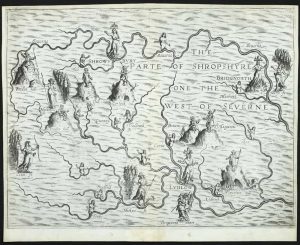(Part of Shropshire on the west of the Severn)