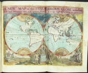 A New Sett Of Maps Both Of Antient And Present Geography, Wherein not only the Latitude and Longitude of many Places are Corrected ...
