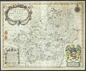 Hertfordshire Actually Surveyed and Delineated