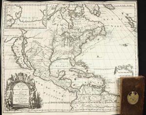 Nouvelle Decouverte d'un tres Grand Pays Situe dans L'Amerique, entre le Nouveau Mexique, et la mer Glaciale … Abraham van Someren