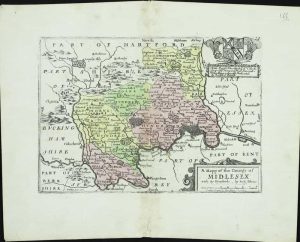A Mapp of the County of Midlesex …
