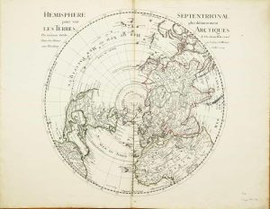 Hemisphere Septentrional pour Voir Plus Distinctement les Terres Arctiques …/ L'Hemisphere Meridional pour Voir Plus Distinctement les Terres Australes