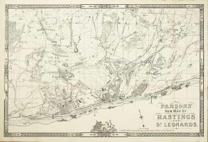 Parsons' New Map of Hastings and St. Leonards