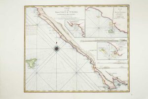 Chart of the West Coast of Sumatra from Bencoolen to Keysers Bay