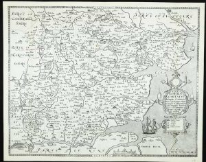 1602. Essexiae Comitatus descriptio Continens ...